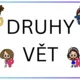 Druhy vět - plakáty, hlasovací karty 3