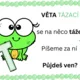 Druhy vět - plakáty, hlasovací karty - zvířata 5