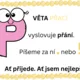 Druhy vět - plakáty, hlasovací karty - zvířata 6