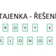 BĚHACÍ KVÍZ s tajenkou – URČI NEZNÁMÉ ČÍSLO (sčítání, odčítání, násobení, dělení, část celku) 2