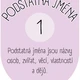 Girlanda - slovní druhy 2