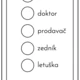 Řazení slov podle abecedy - Mobily 2