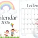 Kalendář pro děti na rok 2026 2