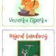 Třídní služby - Lesní zvířátka 2