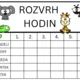 Rozvrhy hodin k doplnění 6