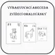 Vybarvovací abeceda – zvířecí omalovánky 3