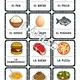 Tarjetas Educativas - La Comida 2