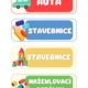 ORGANIZAČNÍ CEDULKY / štítky - ŠKOLNÍ DRUŽINA 2