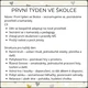 První týden ve školce: týdenní příprava do MŠ 2