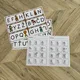 Superhrdinská běhací abeceda - řazení dle abecedy 2