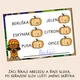 Skřítci podzimníčci - řazení slov dle abecedy 2
