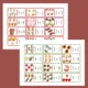 Podzimní matematické domino pro prvňáčky - číselný obor 6 2