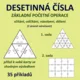 DESETINNÁ ČÍSLA - sčítání, odčítání, násobení, dělení - zvýhodněná sada karet 5