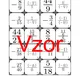 Domino - Složené kladné a záporné zlomky | matematika 3