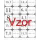 Domino - Odčítání desetinných čísel | matematika 4