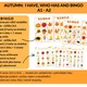 Autumn: I have, who has and BINGO A1 - A2 4