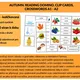 Autumn: Reading domino, clip cards, crosswords A1 - A2 4