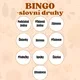 Slovní druhy - Bingo 2