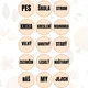 Slovní druhy - Bingo 3