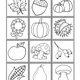 Podzimní vybarvování - puzzle kostka, domino, pexeso 8