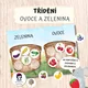 Velká sada - ovoce a zelenina, třídění, skládačka, pexeso, vlevo, vpravo 2