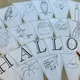 Halloween - kooperativní girlanda - omalovánka 4