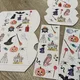 Záložky, krabičky - Halloween 3