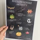 Halloweenské obrázkové karty 3