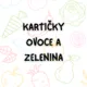 Ovoce a zelenina - pracovní karty - využití v deskách s posuvnými knoflíky 2