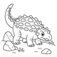 Omalovánky ZDARMA - DINOSAUŘI  3