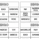 Summer - bingo 2