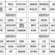 Společnost v raném středověku - bingo 4