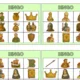 Společnost v raném středověku - bingo 3