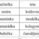 Třídíme podstatná jména rodu ženského 2