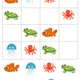 Obrázkové sudoku: zvířata 3