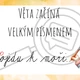 Pravidla psaní 4