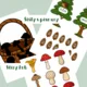Les, houby a lesní plody - soubor aktivit 4
