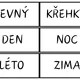 Antonyma - procvičovací kartičky 4