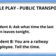 ROLE PLAY AIRPORT AND PUBLIC TRANSPORT CARDS 4