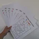 Podzimní vybarvovačky - malování podle čísel 3