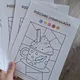 Podzimní vybarvovačky - malování podle čísel 2