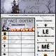 Halloween - běhací diktát - 1. třída - Slabiky 2
