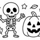 Halloweenská stezka s omalovánkami 4