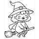 Halloweenské omalovánky 3