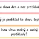 Běhačka - antonyma 2