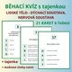 LIDSKÉ TĚLO - běhací kvízy - zvýhodněná sada 4