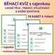 LIDSKÉ TĚLO - běhací kvízy - zvýhodněná sada 3