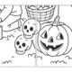 Kooperativní omalovánky - HALLOWEEN A DUŠIČKY 4