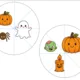 Postřehovka, skládačka, pexeso - halloween 3