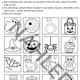 Halloweenské bingo - omalovánky 2